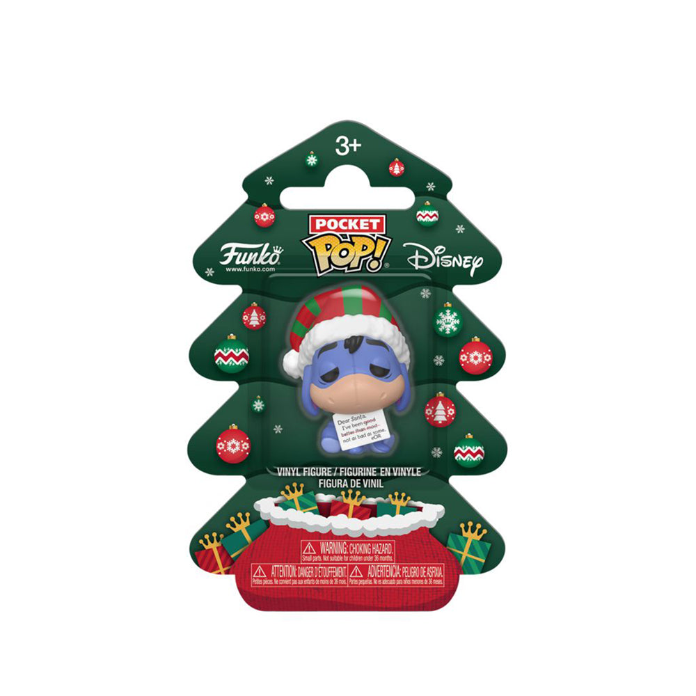 Funko Winnie The Pooh Eeyore Holiday Pocket Pop! Vinyl Figure Collectible
