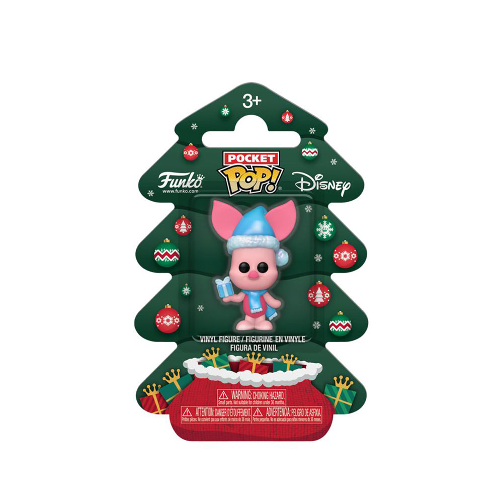 Funko Winnie The Pooh Piglet Holiday Pocket Pop! Vinyl Figure Collectible