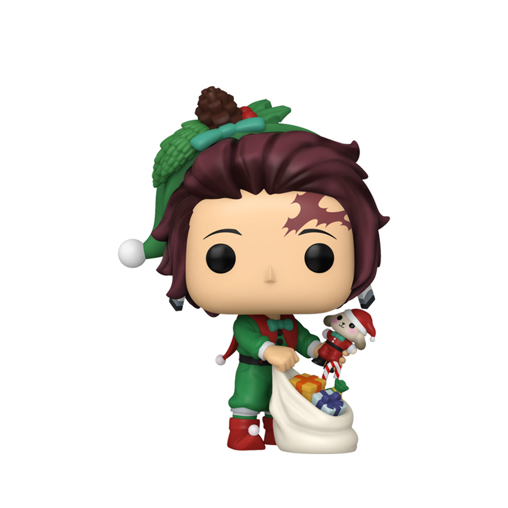 Funko Demon Slayer Tanjiro Kamado Holiday Pop! Plus Vinyl Figure Collectible