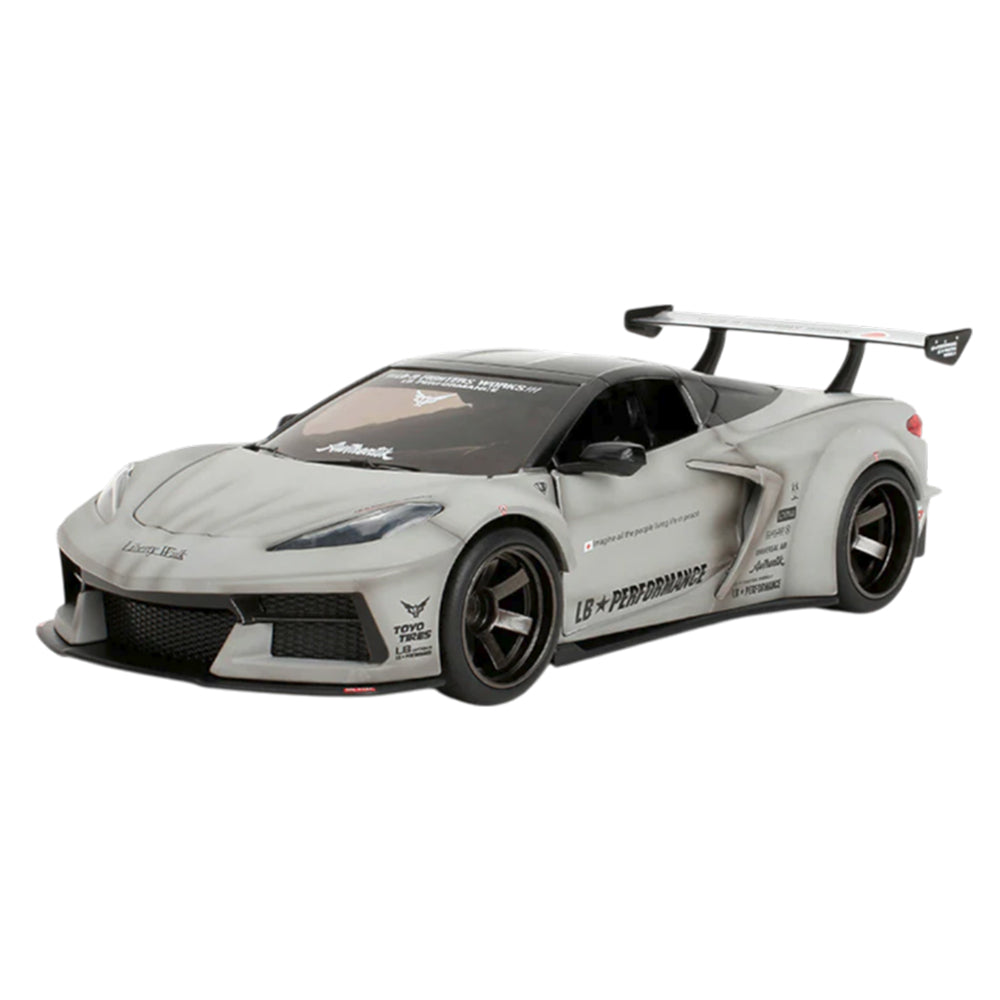 Jada 1:24 Scale Liberty Walk Corvette C8 Toyo Tires Awthentik Diecast Car Model