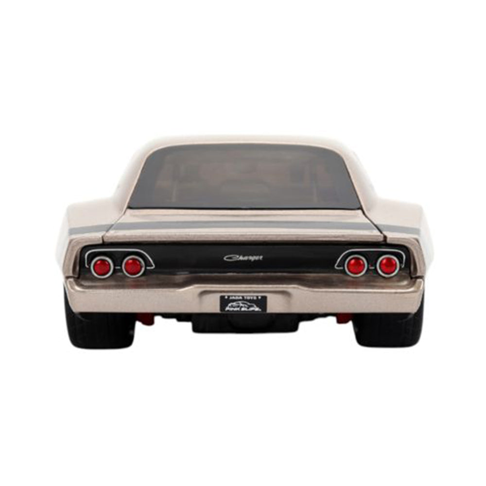 Jada 1:24 Scale Pink Slips 1968 Dodge Charger Wide Body Diecast Car Model
