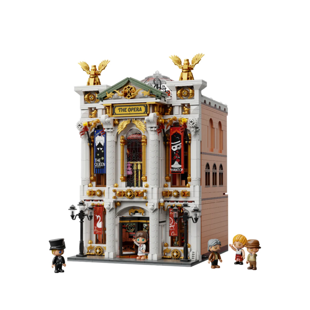 Pantasy Retro Series The Opera Building Block Construction Set DIY Model