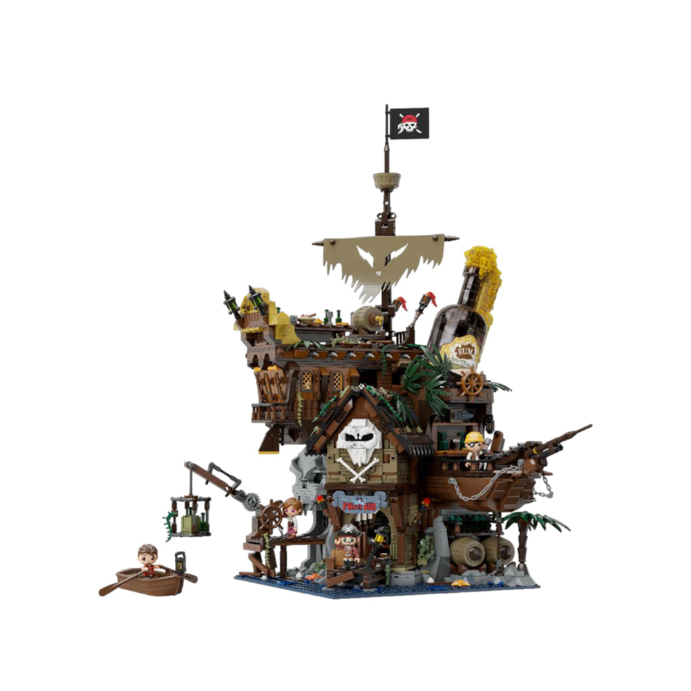Pantasy Retro Series The Pirate's Pub Building Block Construction Set DIY Model