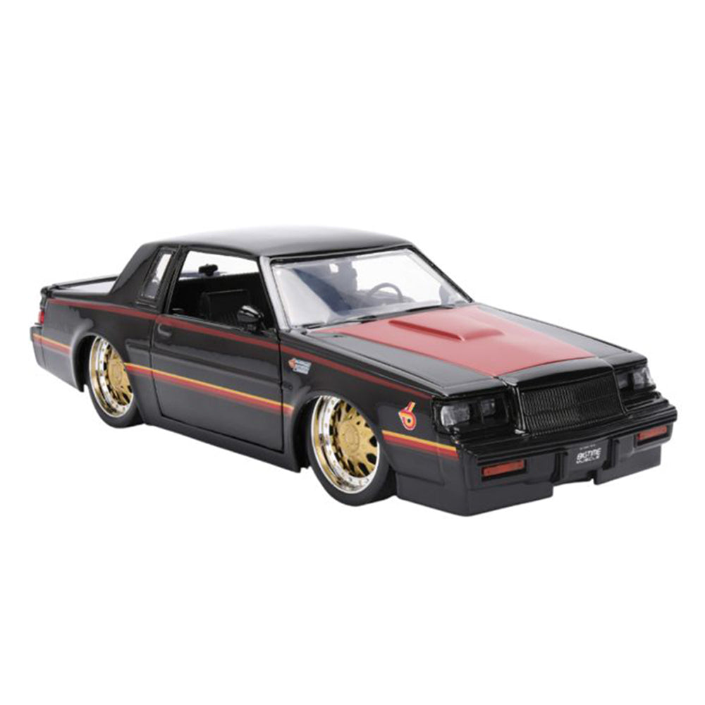 Jada 1:24 Scale Big Time Muscle 1987 Buick Grand National Black Diecast Model