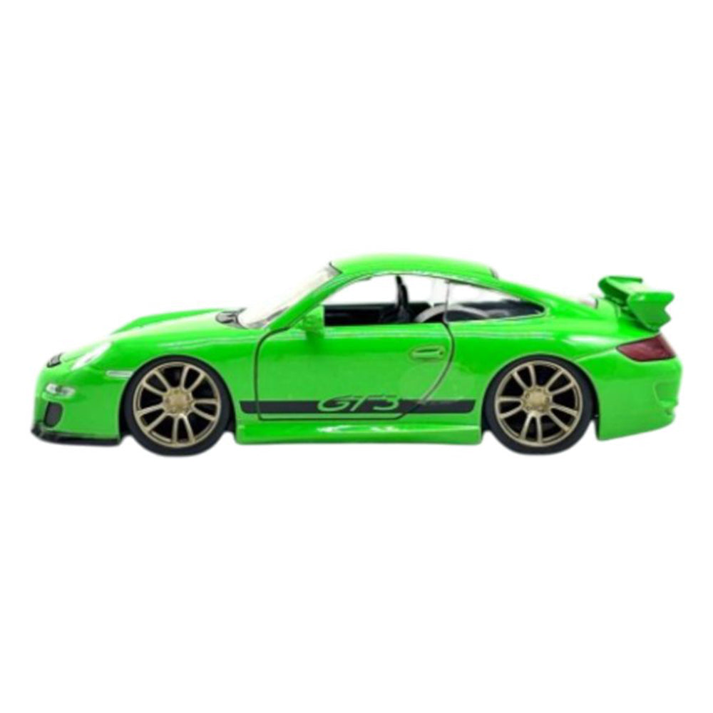 Jada 1:32 Scale Fast & Furious Porsche 911 GT3 997 Green Diecast Vehicle