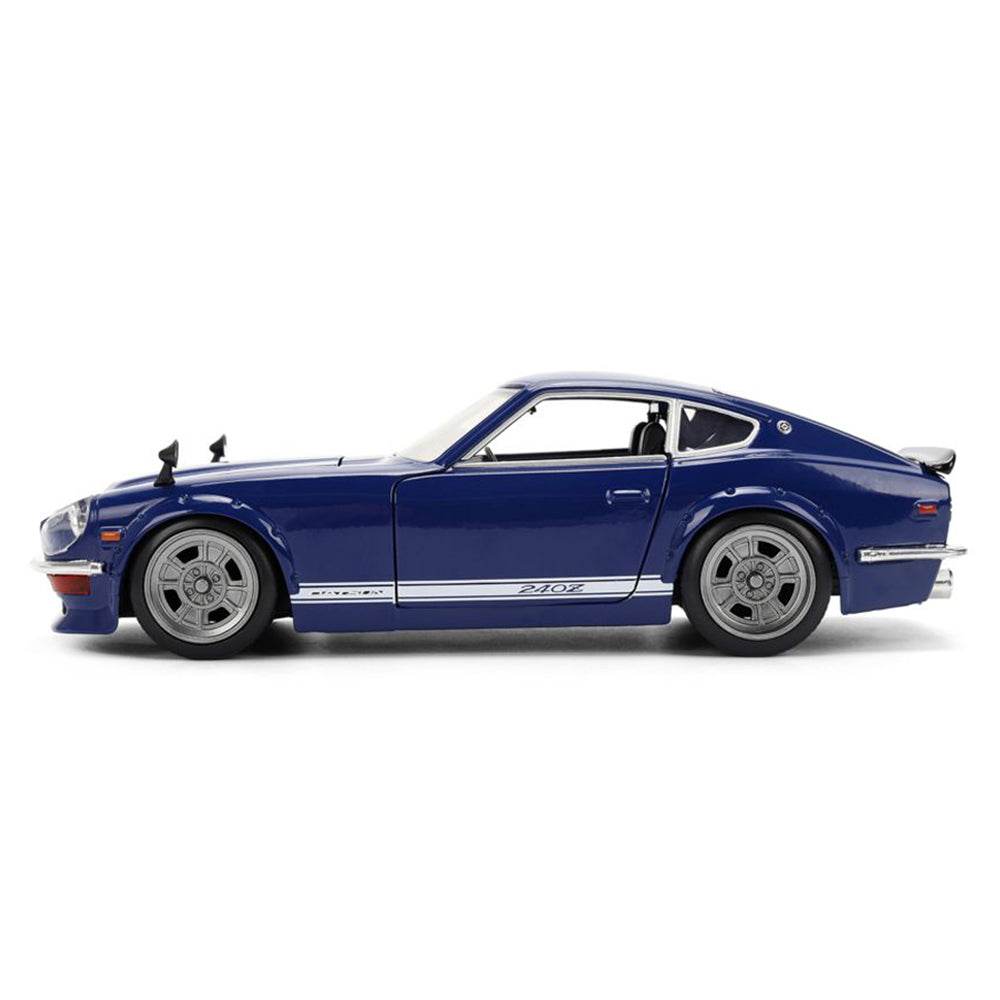 Jada 1:24 Scale JDM Tuners 1972 Datsun 24OZ Blue Diecast Car