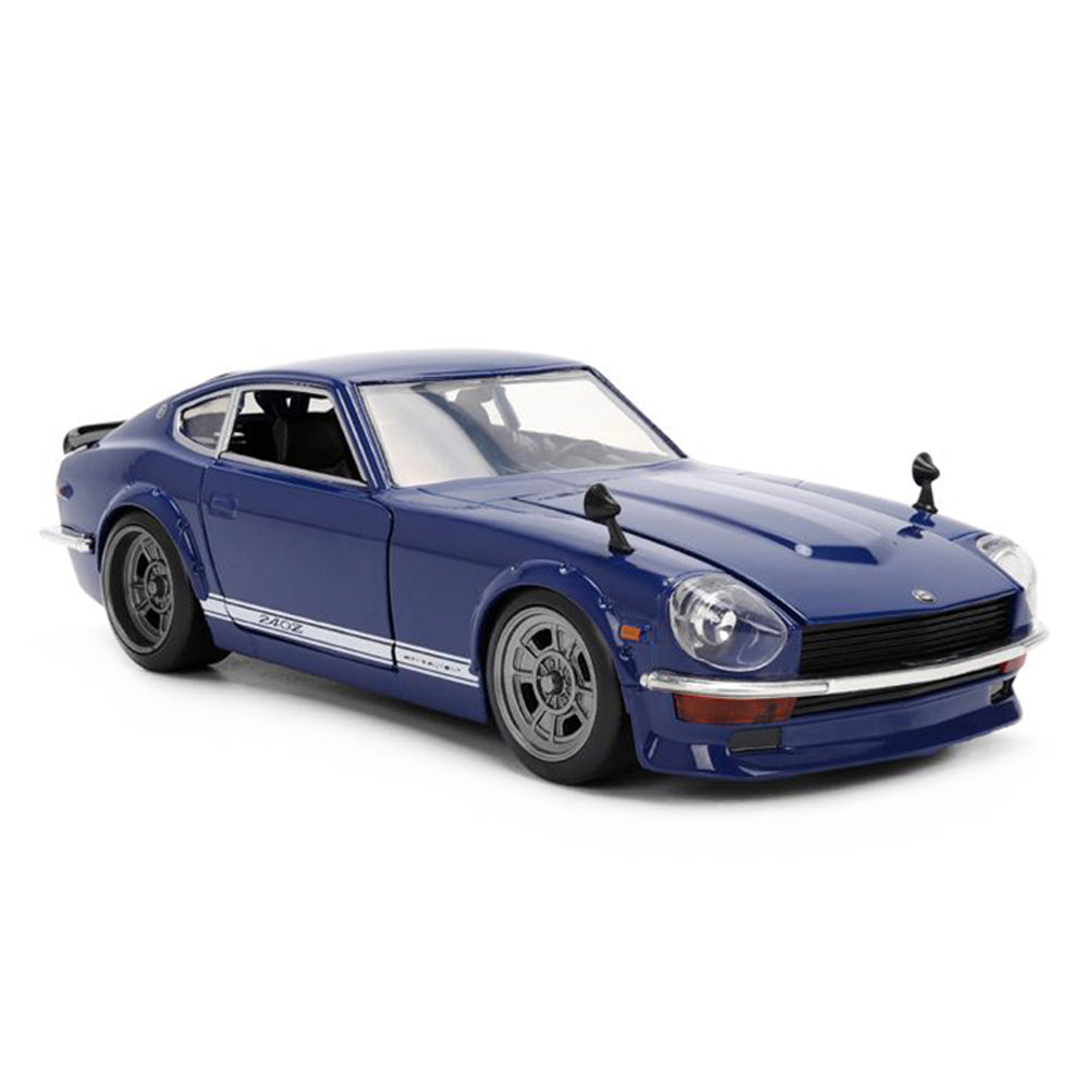 Jada 1:24 Scale JDM Tuners 1972 Datsun 24OZ Blue Diecast Car