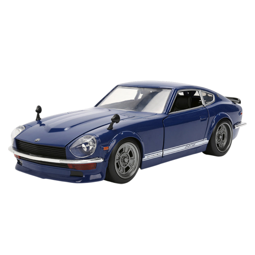 Jada 1:24 Scale JDM Tuners 1972 Datsun 24OZ Blue Diecast Car