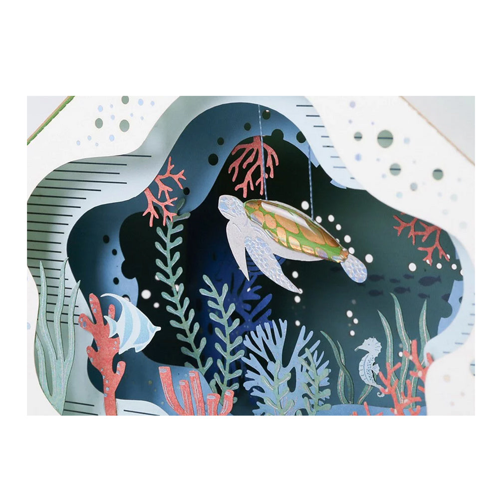 PaperNthought Sea World Paper Puzzle 3D Space Puzzle Toy Model Assembly Kit