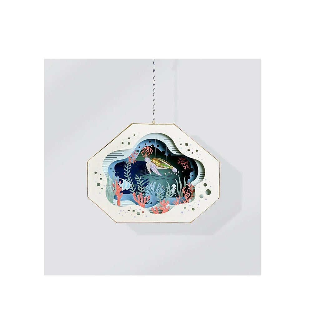 PaperNthought Sea World Paper Puzzle 3D Space Puzzle Toy Model Assembly Kit