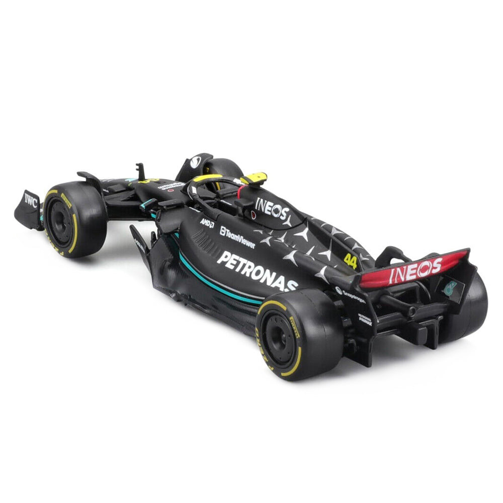 Bburago 1:43 Scale Formula Racing 2023 F1 Mercedes W14 #44 Hamilton Diecast Car