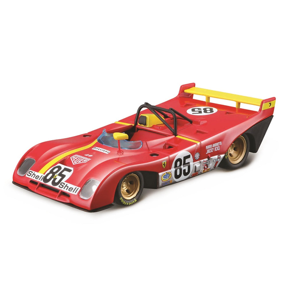 Bburago 1:43 Scale Ferrari Racing 1972 Ferrari 312 P #85 Diecast Car Model