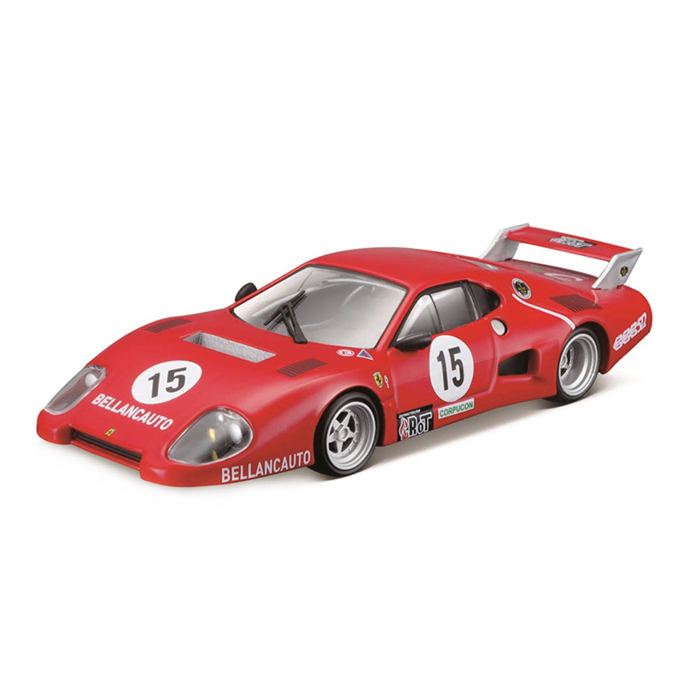Bburago 1:43 Scale Ferrari Racing 1981 Ferrari Berlinetta Boxer Series II #15 Model