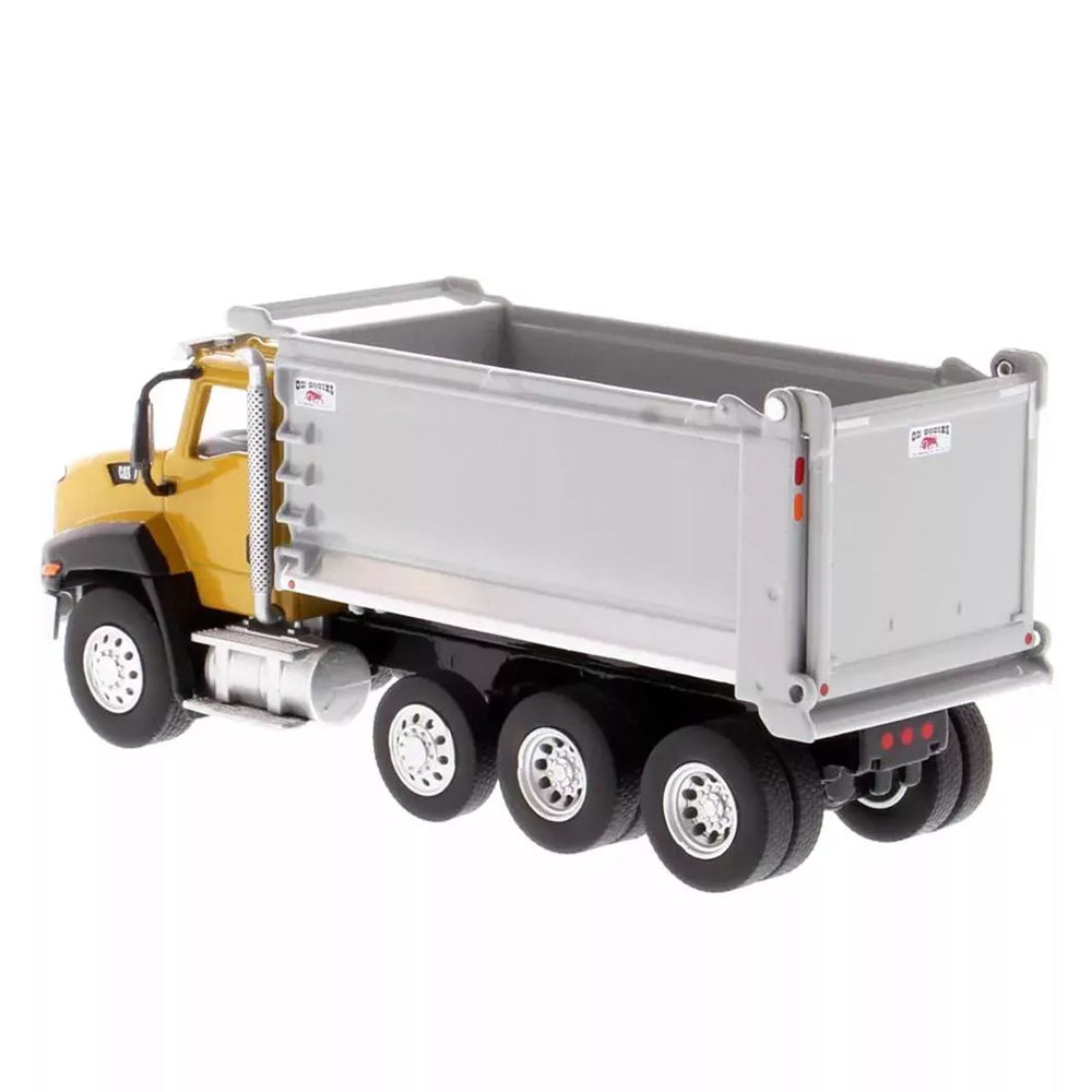 Diecast Masters 1:64 Scale CAT CT660 Day Cab Tractor With OX Stampede Dump Truck Model