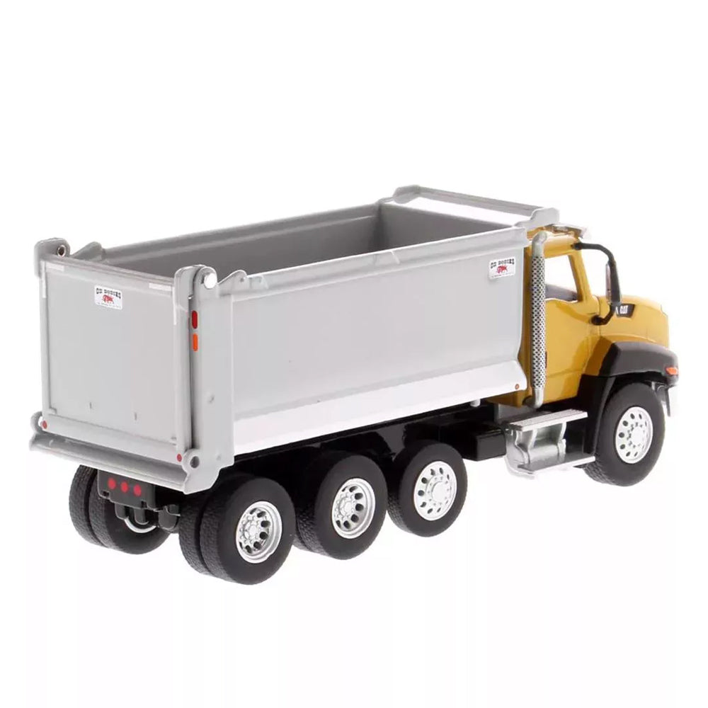 Diecast Masters 1:64 Scale CAT CT660 Day Cab Tractor With OX Stampede Dump Truck Model