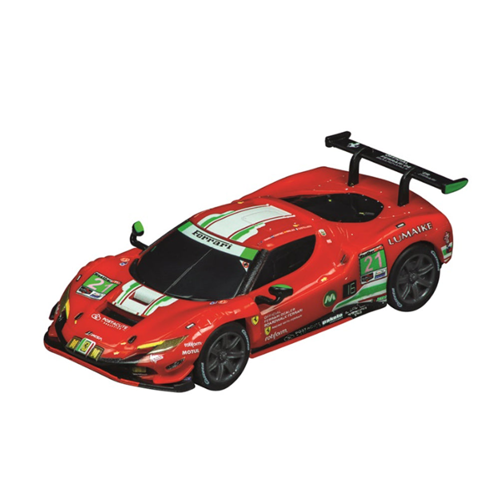 Carrera GO!!! 1:43 Scale Ferrari 296 GT3 AF Corse No.21 Red Slot Car Toy