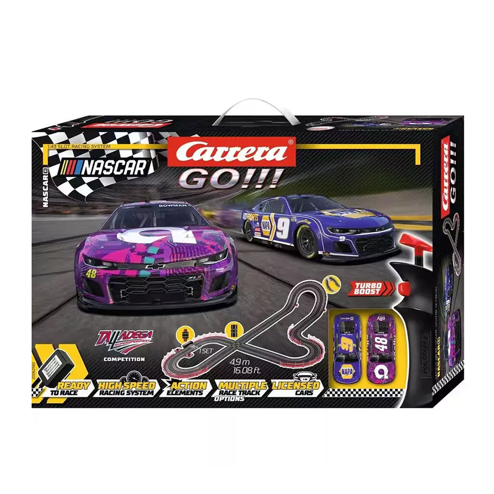 Carrera GO!!! 1:43 Scale NASCAR Talladega Competition Hendricks Motorsport Set