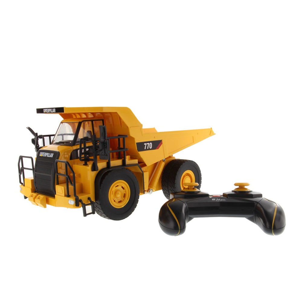 Diecast Masters 1:24 Scale Radio Control CAT 770 Mining Truck 2.4GHz Model Replica