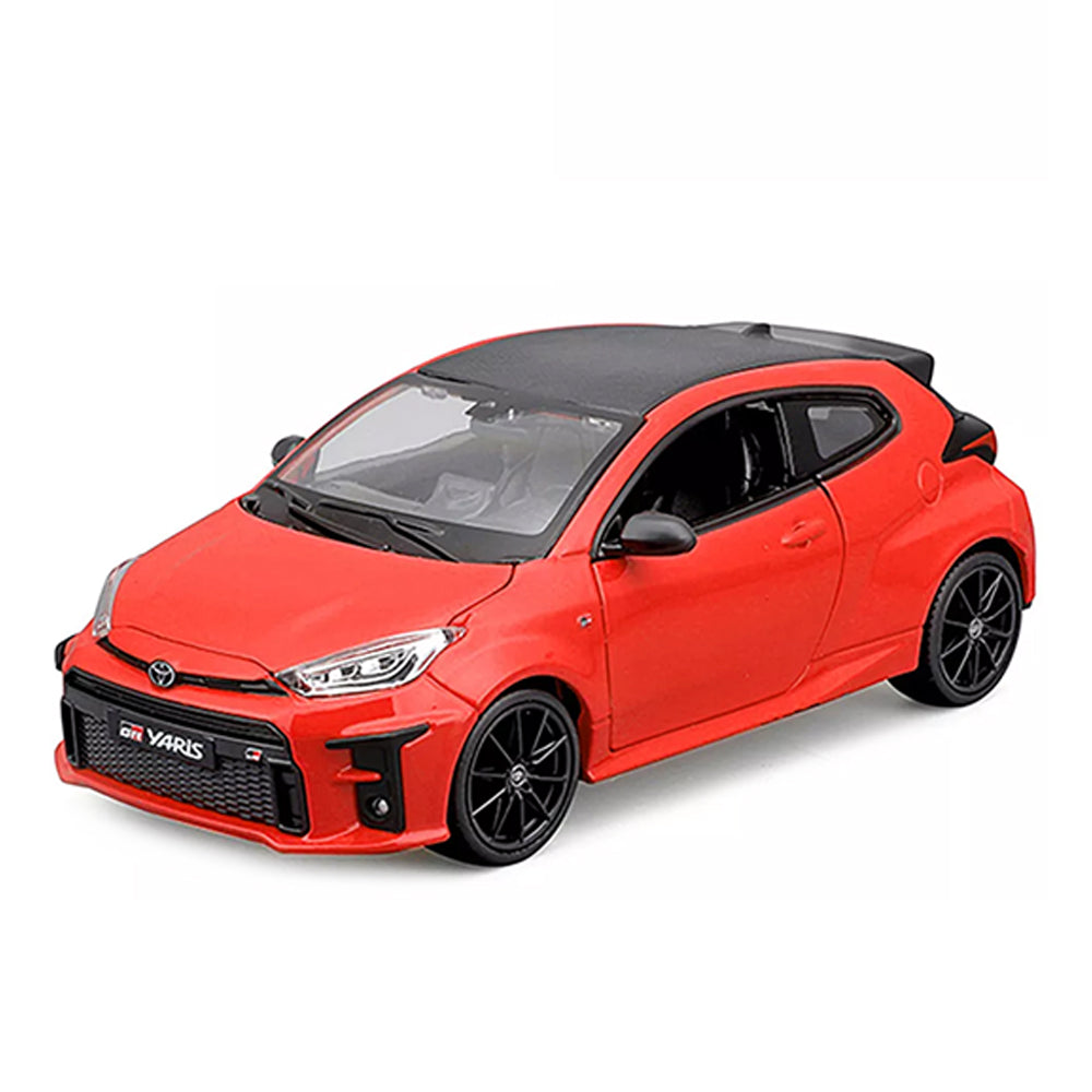 Maisto 1:24 Scale 2021 Toyota GR Yaris Red Diecast Vehicle Model