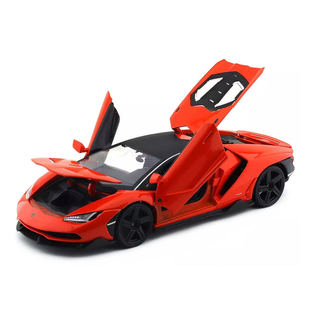 Maisto 1:18 Scale 2017 Lamborghini Centenario Orange Diecast Vehicle
