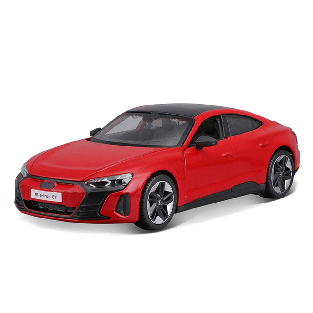 Maisto 1:25 Scale 2022 Audi RS E-tron GT Red With Black Top Diecast Car Model
