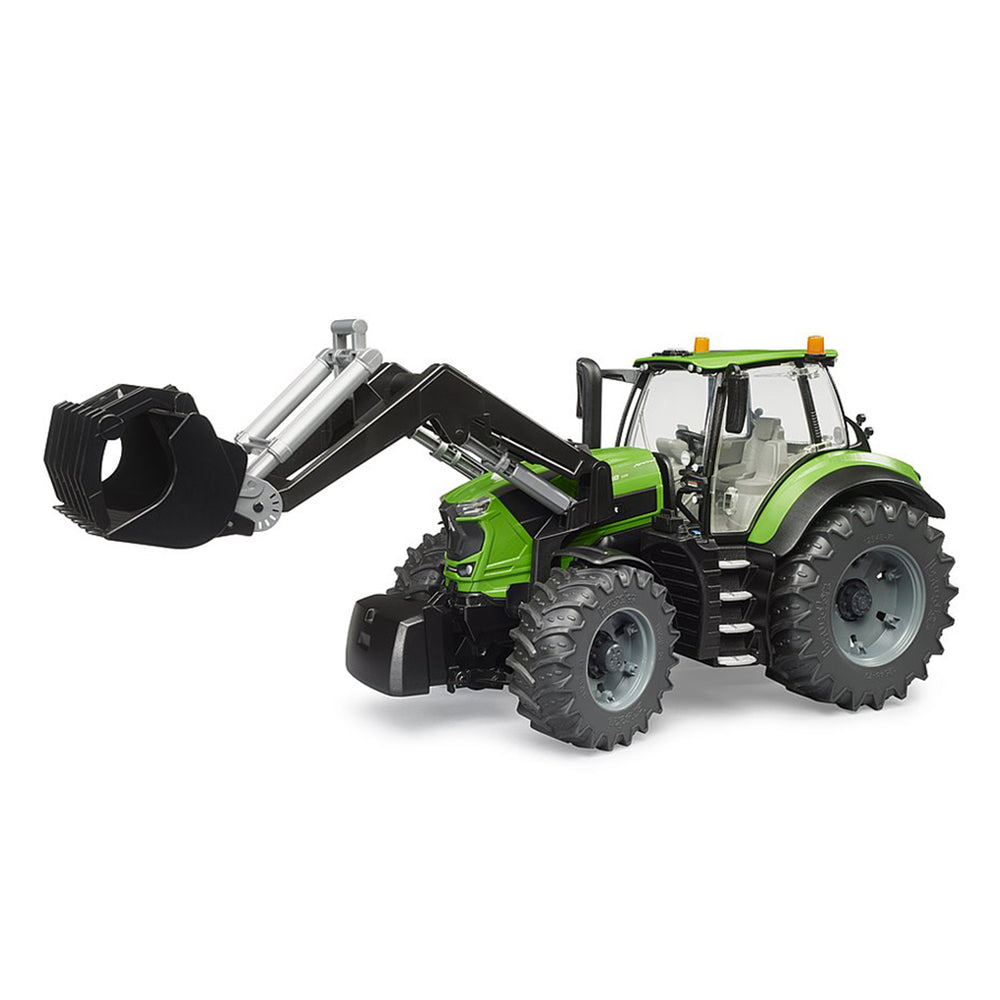Bruder 1:16 Scale Deutz 8280 TTV With Frontloader Agriculture Tractor Toy Model