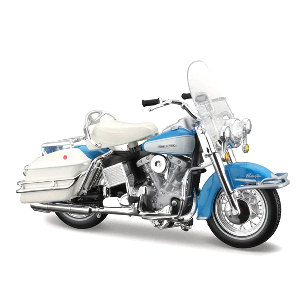 Maisto 1:18 Scale Harley Davidson 1966 FLH Electra Glide Diecast Motorcycle