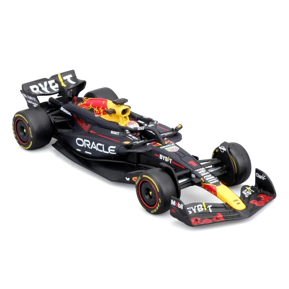 Bburago 1:43 Scale Formula 2024 F1 RedBull Racing RB20 #1 Verstappen With Helmet Model