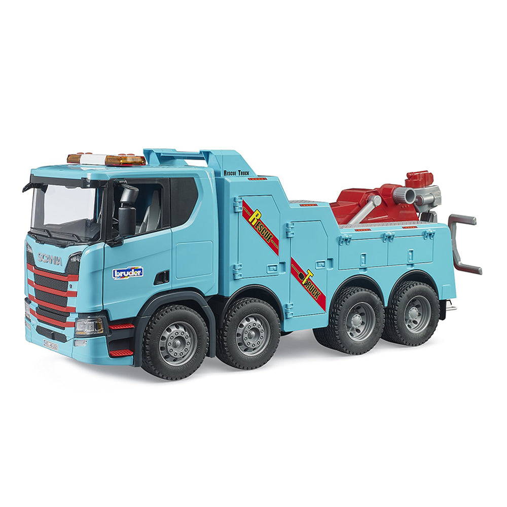 Bruder 1:16 Scale Scania Super 560R Heavy Haulage Tow Truck Toy With Light & Sound