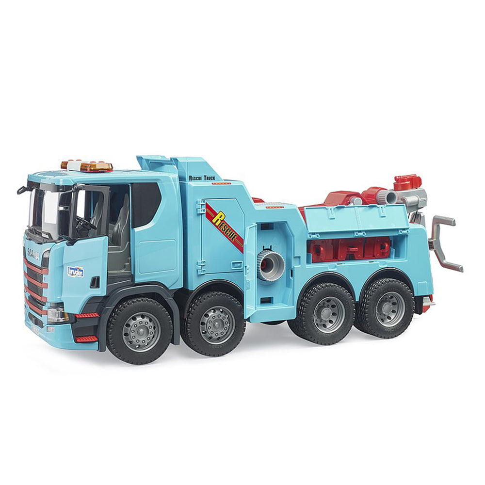 Bruder 1:16 Scale Scania Super 560R Heavy Haulage Tow Truck Toy With Light & Sound