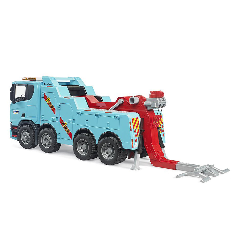 Bruder 1:16 Scale Scania Super 560R Heavy Haulage Tow Truck Toy With Light & Sound