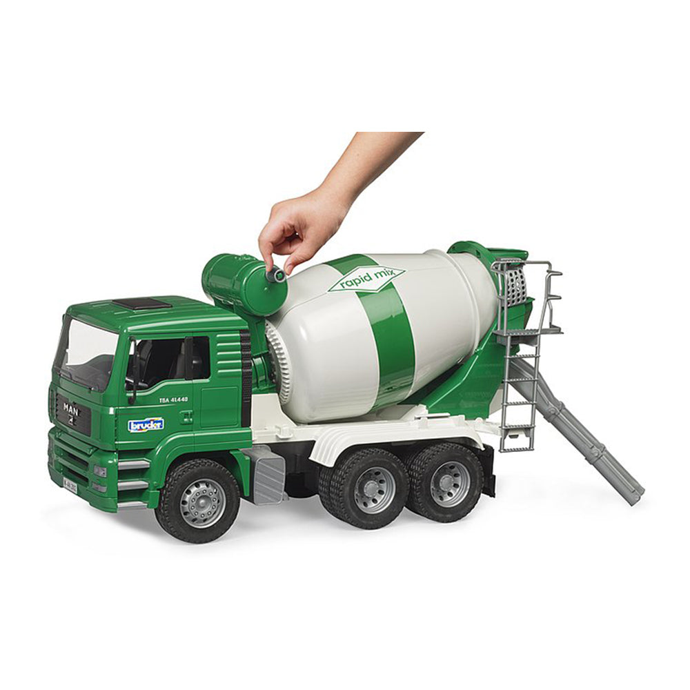 Bruder 1:16 Scale Man Tga Cement Mixer Truck Mix Scale Model Kids Toy