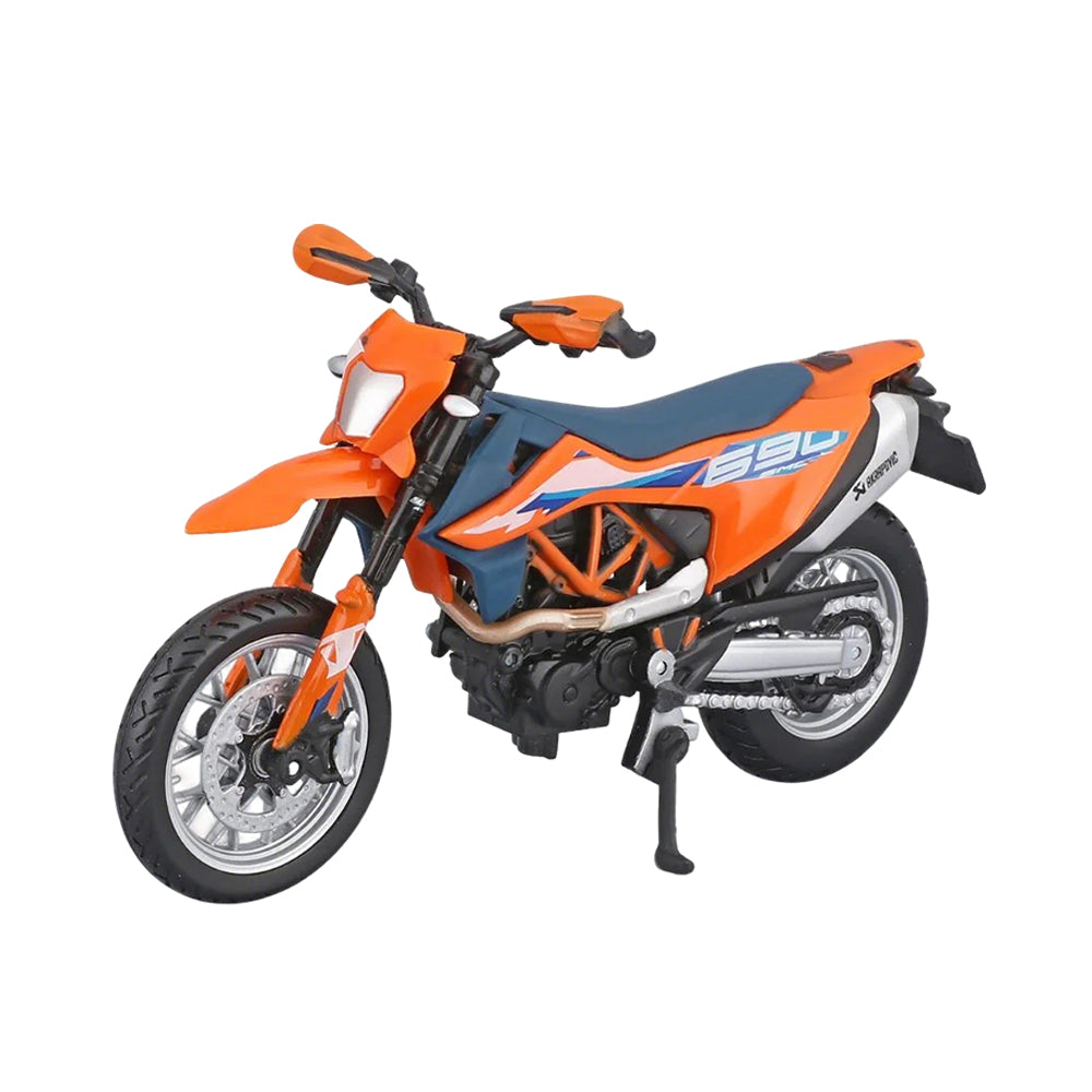 Maisto 1:18 Scale KTM 690 SMC R Motorcycle Diecast Model Toy