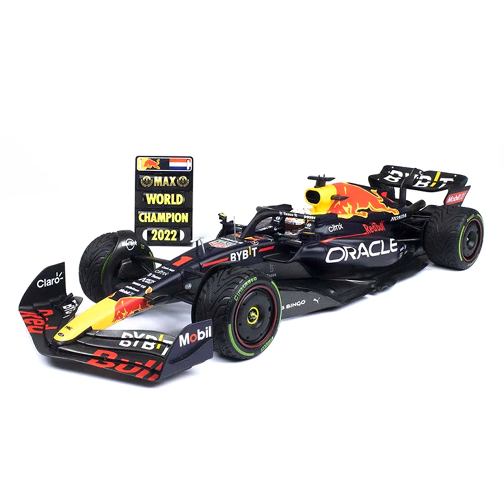 Minichamps 1:18 Scale Red Bull Racing RB18 Max Verstappen 2022 World Champion Model