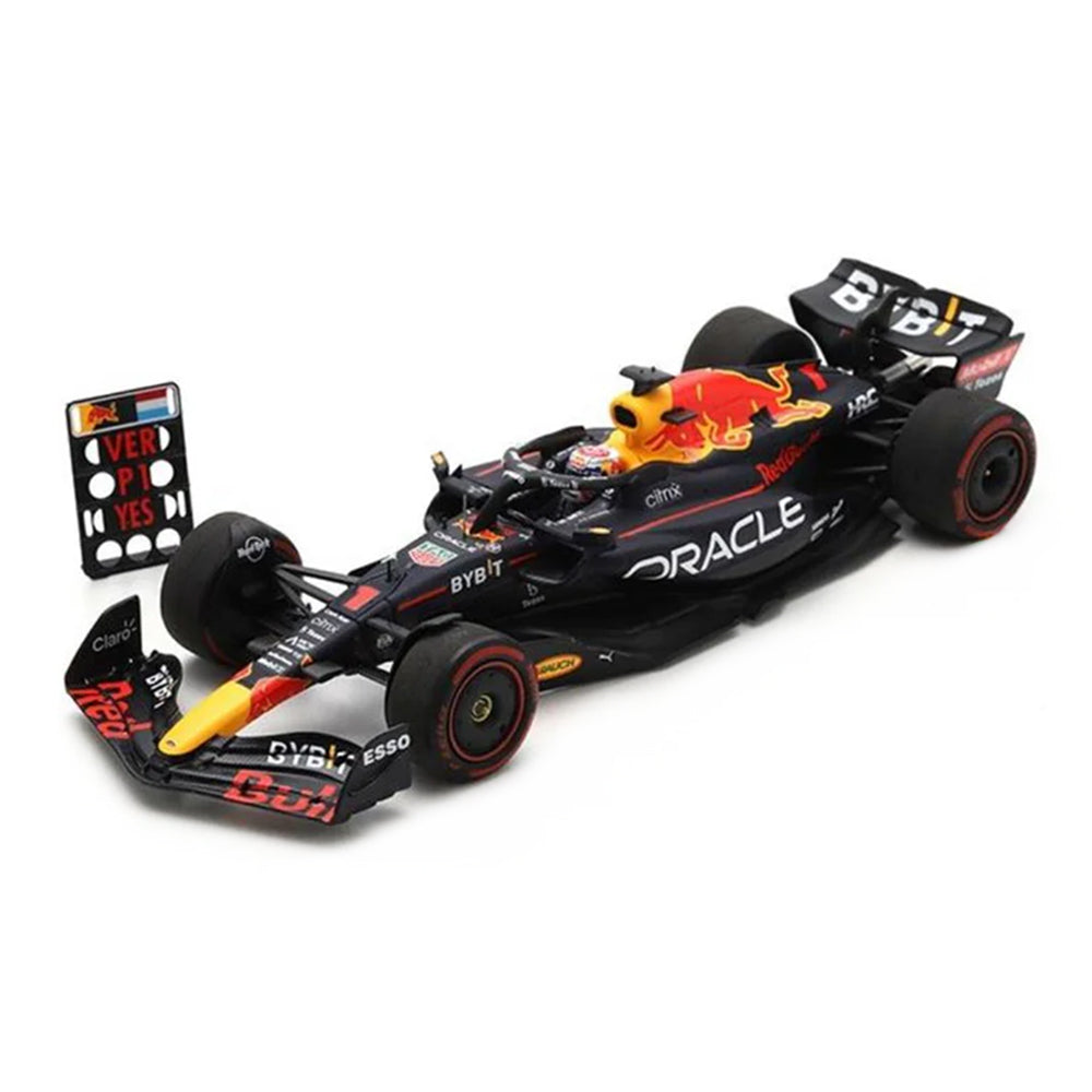 Spark 1:43 Scale Oracle Red Bull Racing RB18 Winner Dutch GP 2022 Verstappen Car Model