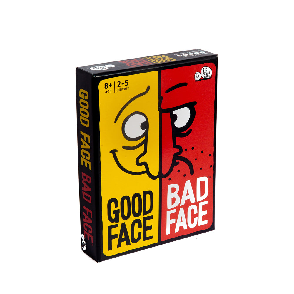 Big Potato Good Face Bad Face Card Game 2-5 Players