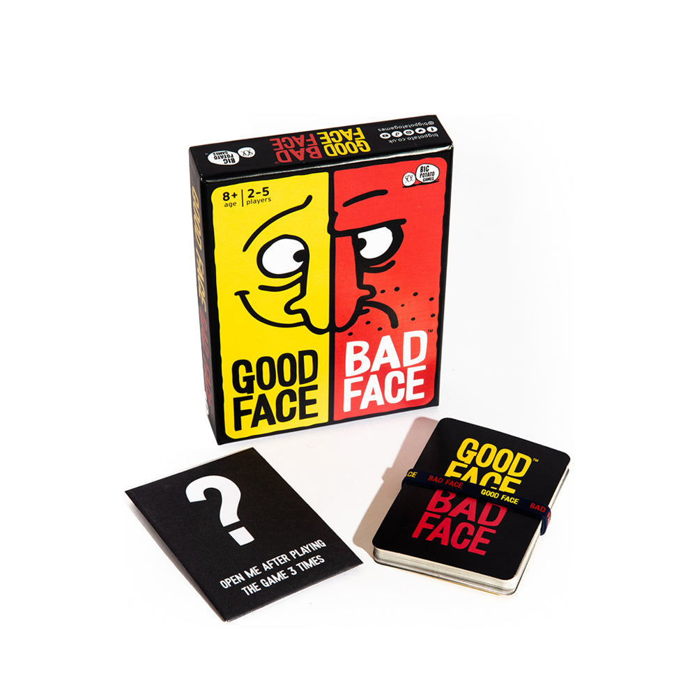 Big Potato Good Face Bad Face Card Game 2-5 Players