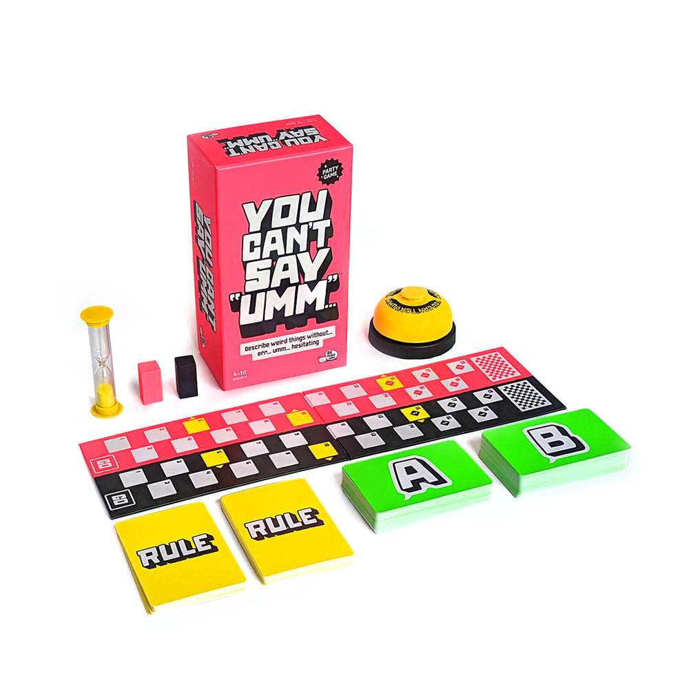 Big Potato You Can't Say Umm Card Game 4-10 Players