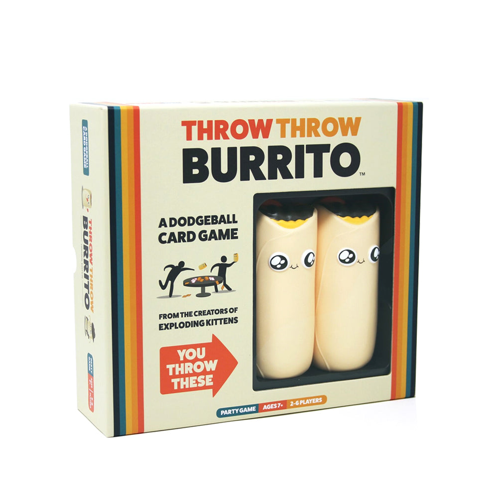 Exploding Kittens Throw Throw Burrito Card Game 2-6 Players