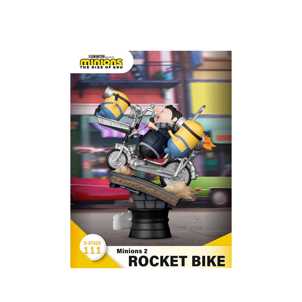 Beast Kingdom D Stage Minons The Rise Of Gru Rocket Bike Figure Collectible