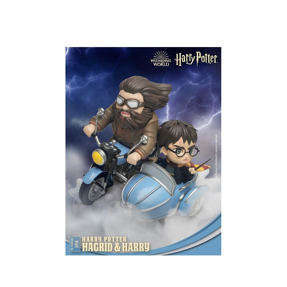 Beast Kingdom D Stage Harry Potter Hagrid And Harry Potter Dioramas Model
