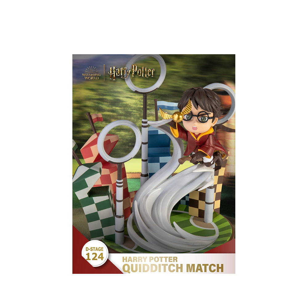 Beast Kingdom D Stage Harry Potter Quidditch Match Model