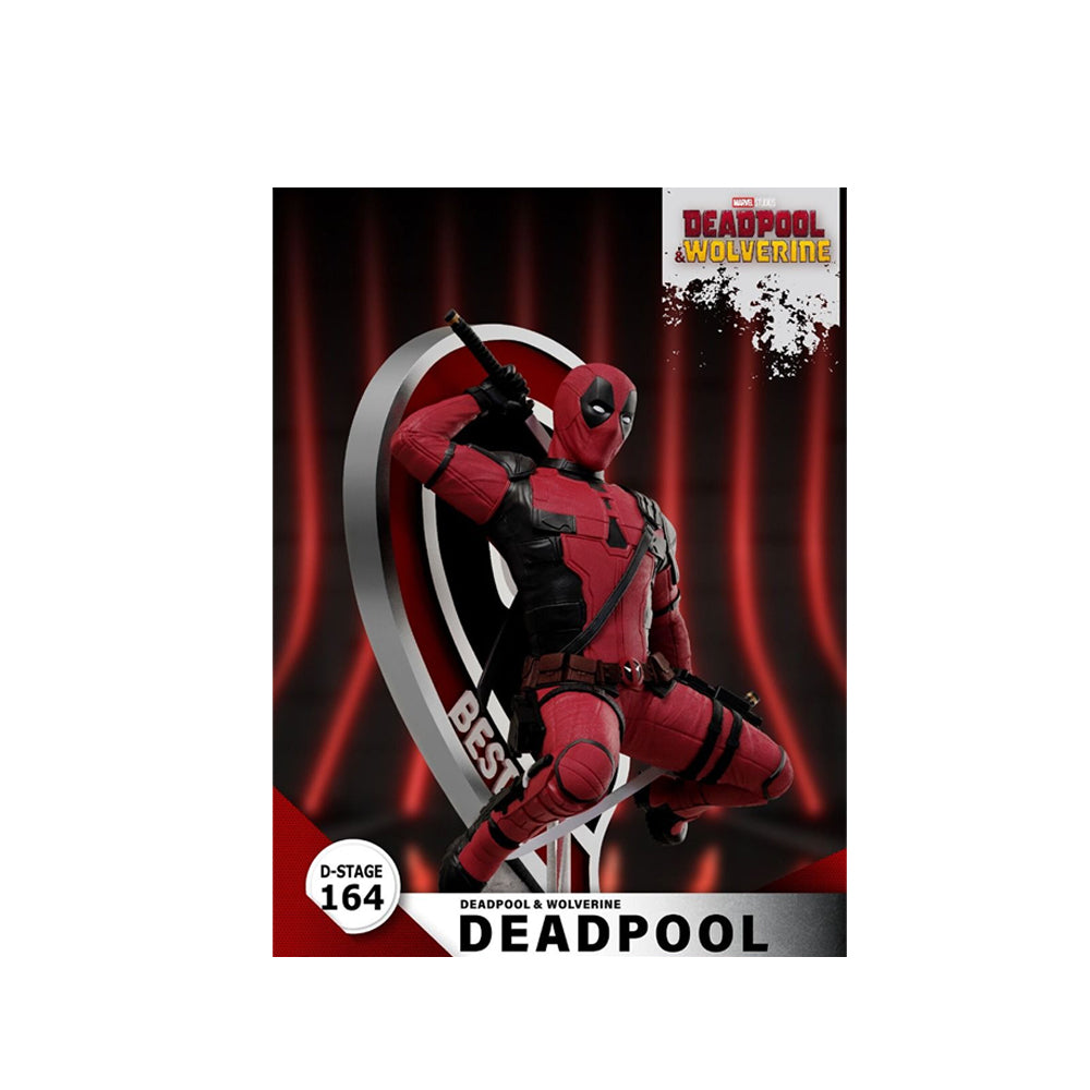 Beast Kingdom D Stage Wolverine Deadpool Version Model Statue