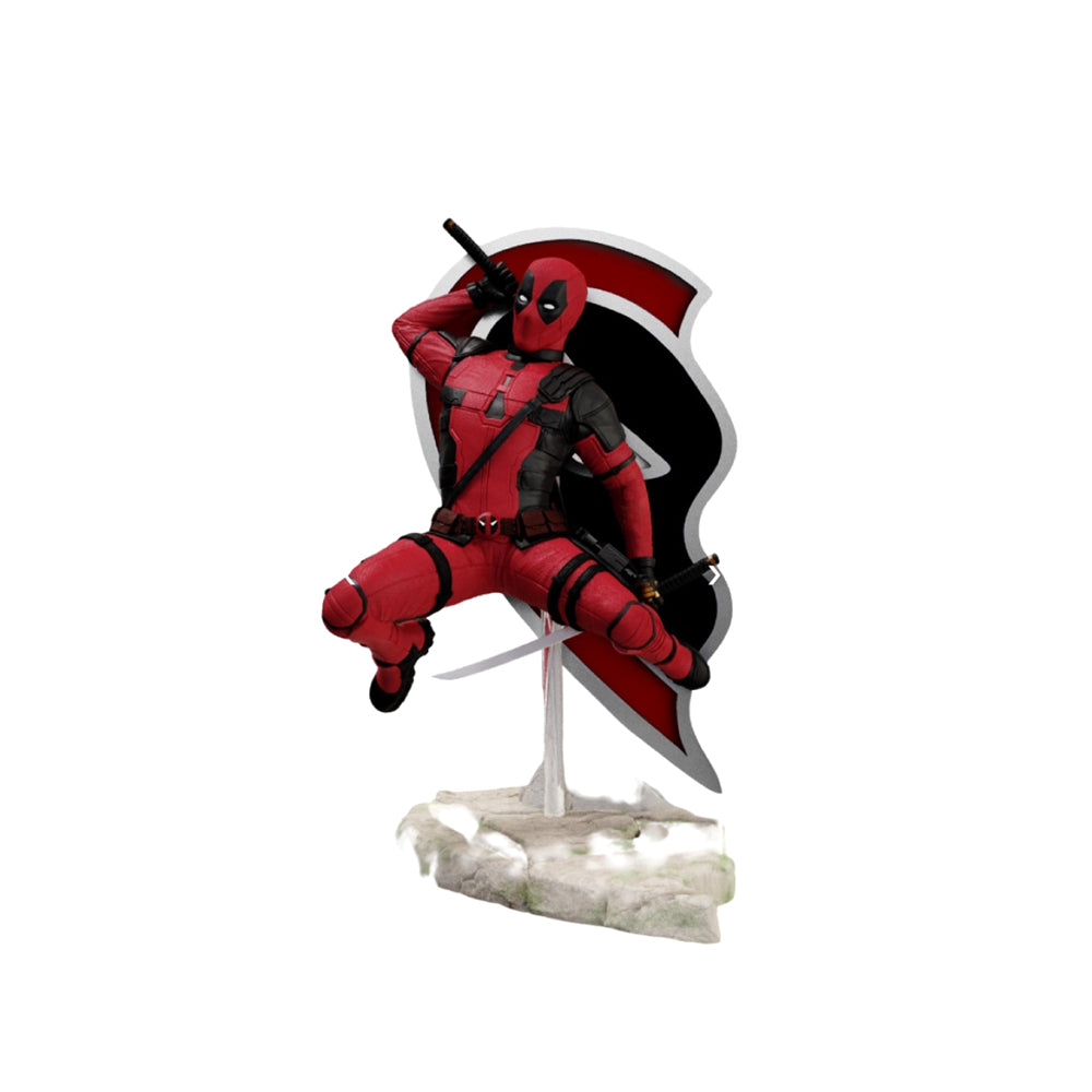 Beast Kingdom D Stage Wolverine Deadpool Version Model Statue