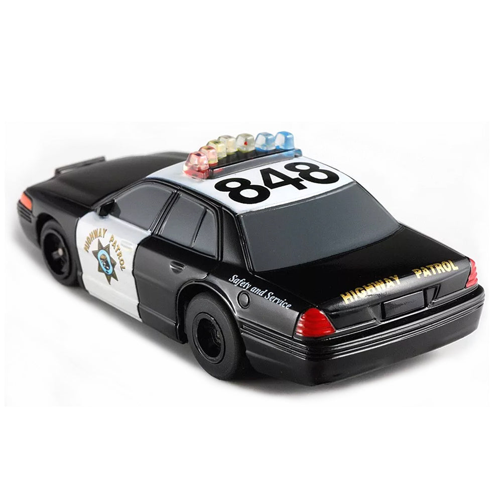 AFX Mega G+ Highway Patrol #848 Police Black & White Slot Racing Model