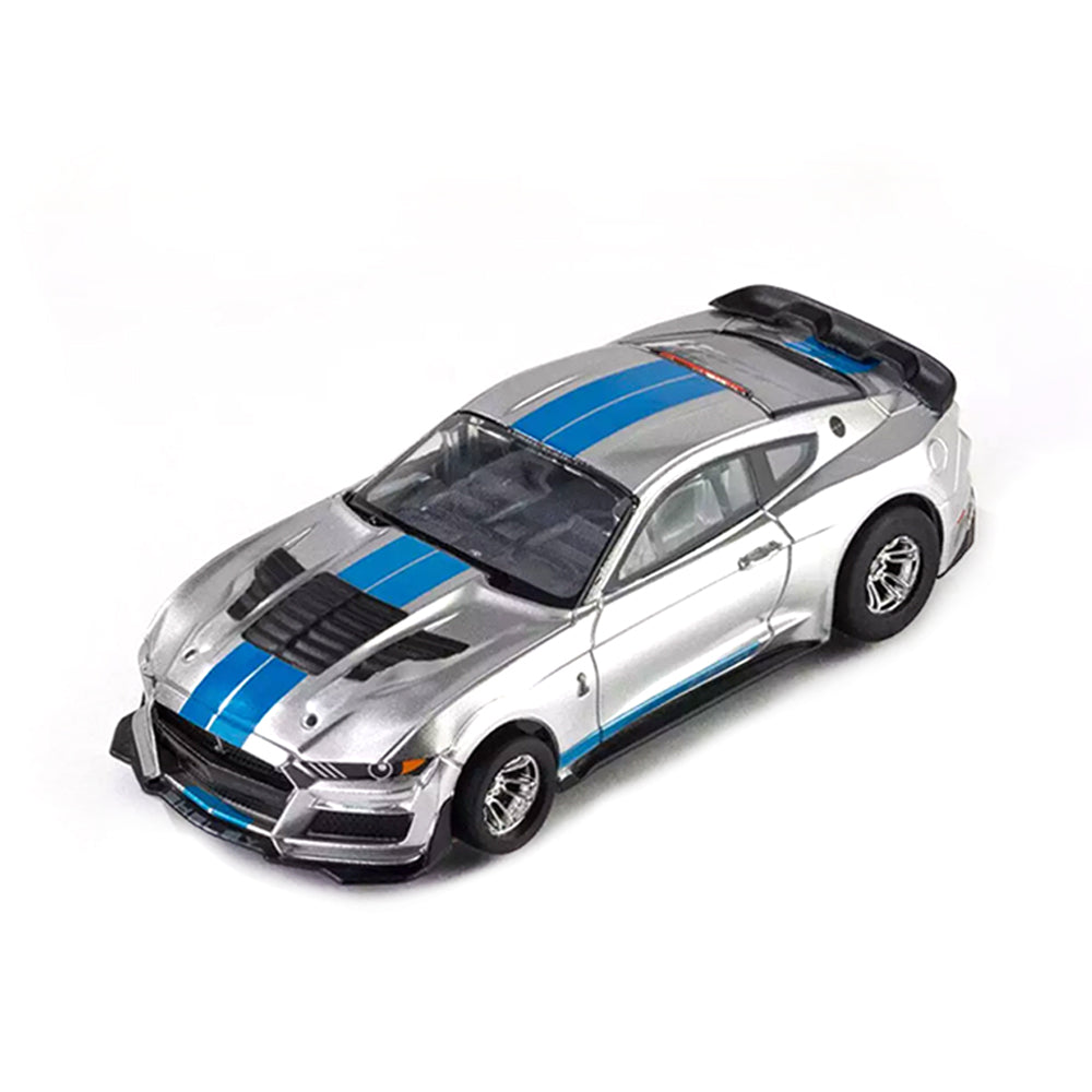 AFX Shelby Mustang GT-500 KR 2022 Race Slot Car Silver Model Toy