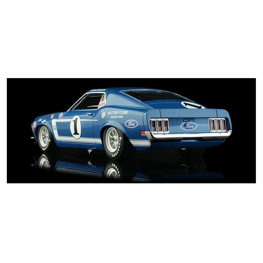 BRM 1:24 Scale Ford Mustang Boss 302 Shelby #1 Solt Car Biue Model Toy