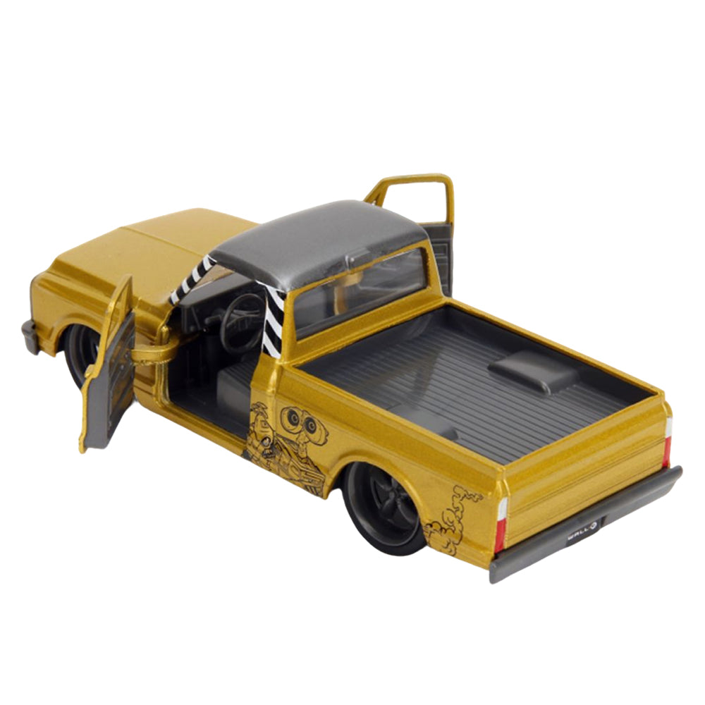 Jada 1:32 Scale Disney Pixar Wall-E 1972 Chevrolet Cheyenne Diecast Pickup Truck