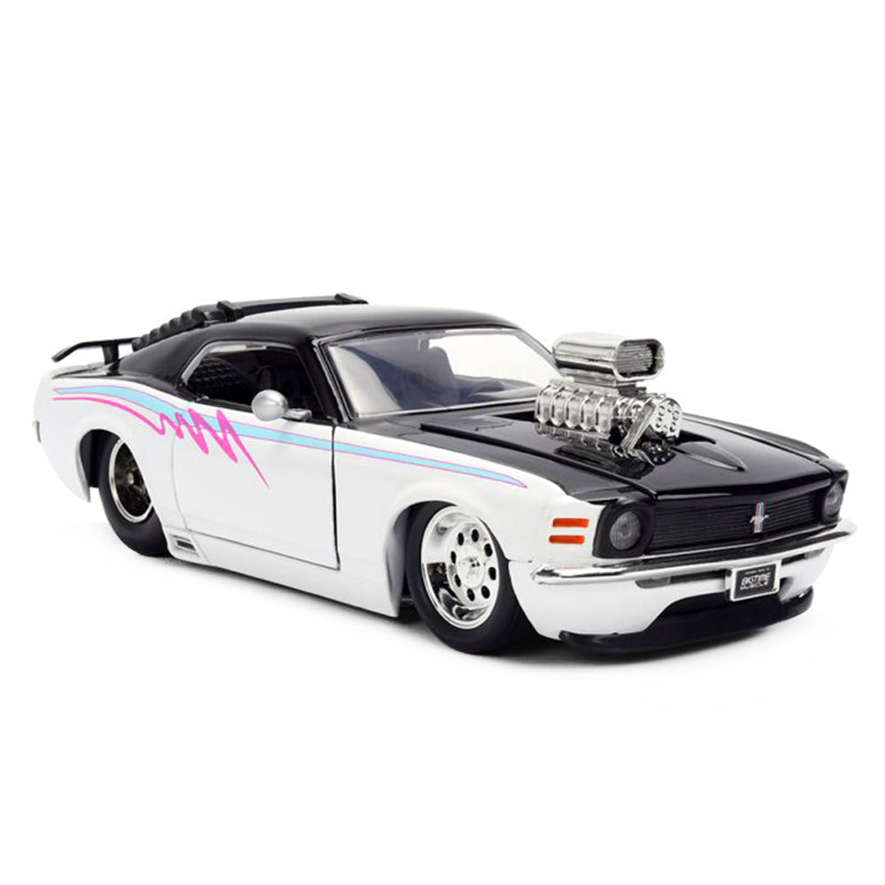 Jada 1:24 Scale Big Time Muscle 1970 Ford Mustang Boss 429 Diecast Vehicle