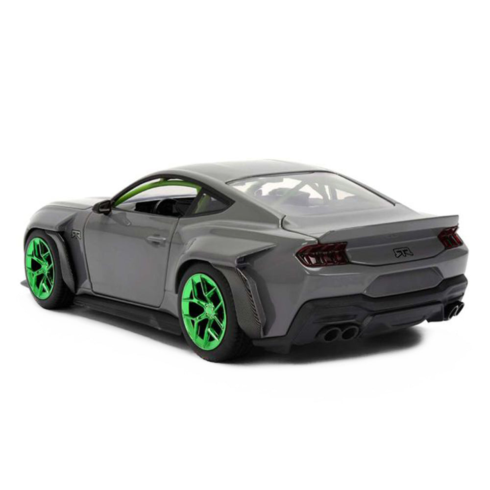 Jada 1:24 Scale Big Time Muscle Ford Mustang RTR Green Wheels Diecast Car